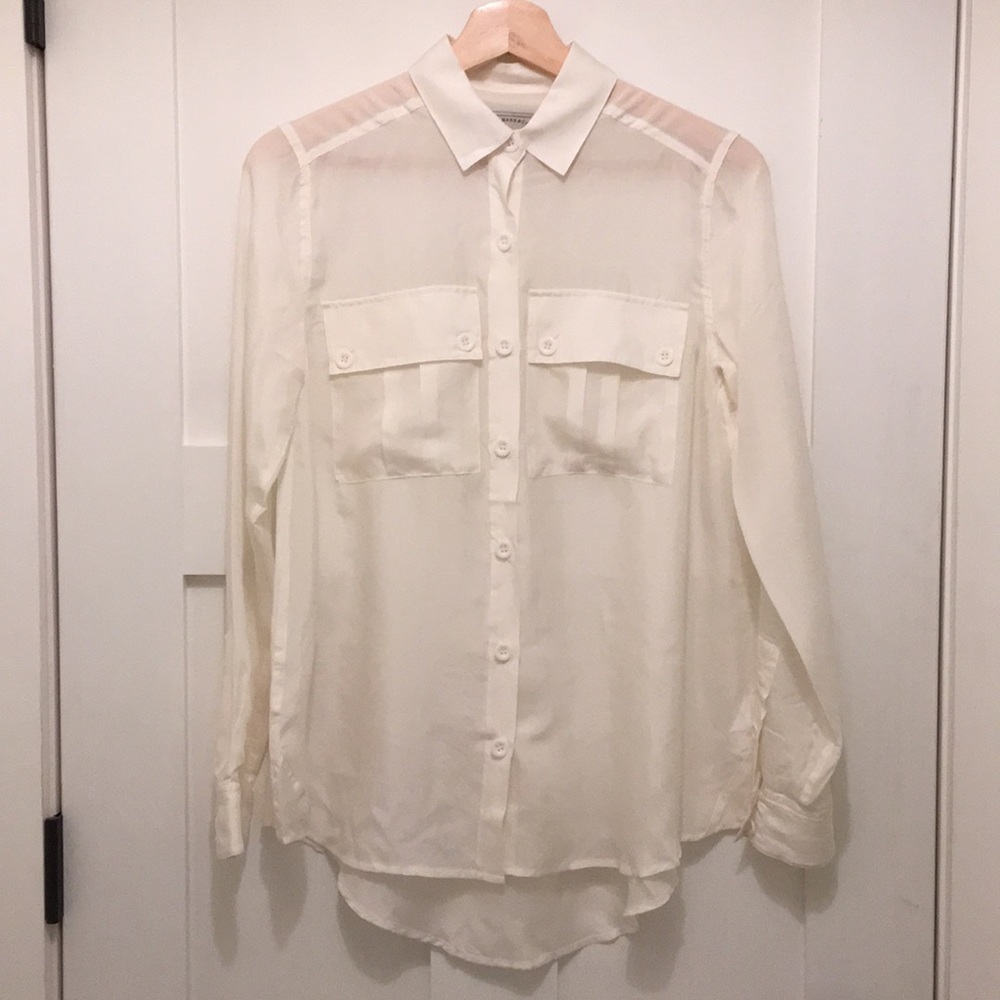 G.H. Bass Silk Utility Shirt